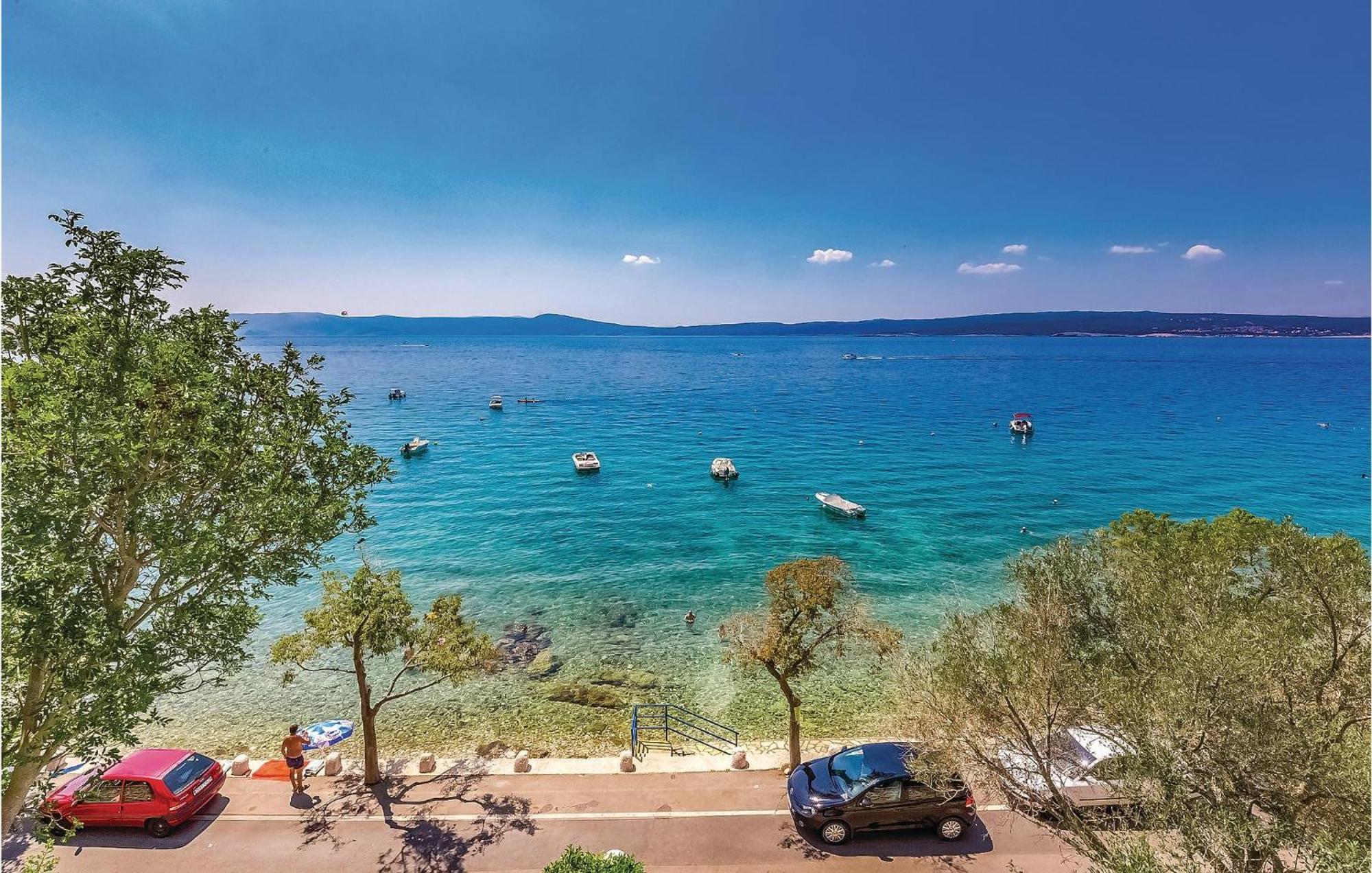 Lovely Apartment In Selce With House Sea View Exteriör bild